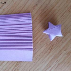 SHNGki Dải Giấy origami ngôi sao may mắn Ruy Băng Giấy gấp màu