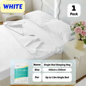 Disposable Sleep Bag Travel Use Bedsheet Single Double Vacuum Packaging Penutup Tilam Hotel