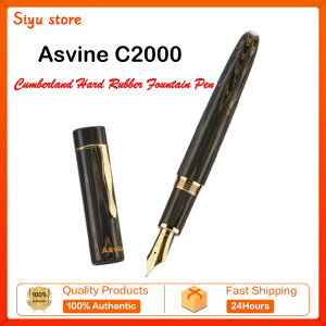 Asvine C2000 Cumberland Hard Rubber Pen Large Size 8 40 Nib Vintage Premium