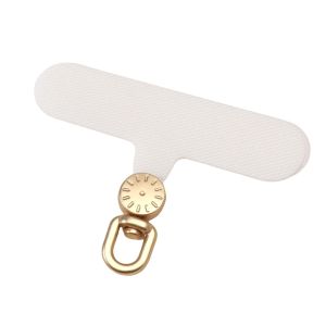 6x4.5cm 1pc/bag Wear Resistant Oxford Cloth 360 Degree Rotating Mobile Phone Hanging Rope Gasket Anti Loss Connection Clip Suitable For Mobile Phone Cases  ﻿