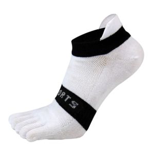 JACOOEQU Fashion Cotton Hiking Anti-slip Bike Bicycle Running Mesh Socks Five Toe Socks Sports Socks Five Finger Socks