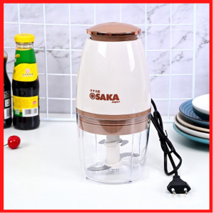 Máy xay sinh tố Osakaa Nhật Bản FP126 BH 3 NĂM Máy xay thịt đa năng 4 lưỡi dao bằng thép không rỉ Dung tích 700ml công suất 350W