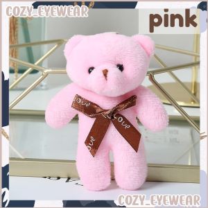 (1 PCS)Teddy Mini Bear Cute Small Size Bear Doll Soft Stuffed Plush Doll Kids DIY Bouquet Birthday Gift Wedding Doorgift