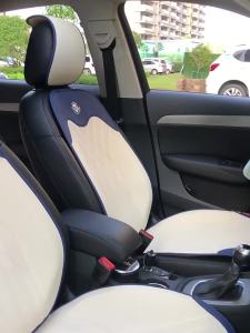 ผ้าคลุมเบาะรถยนต์ผ้าไหมเย็นระบายอากาศ ผ้าคลุมเบาะดีแอคโรนกันลื่นสำหรับรถยนต์ สีชมพู ผ้าคลุมเบาะรถยนต์ อุปกรณ์เสริมรถยนต์