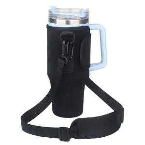 Water Bottle Holder Bottle Carrier Bag for Stanley Quencher 40OZ Bottle Tumbler with Handle