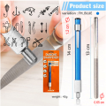 FUNLIN Pengasah Mata Kail pancing & Pisau or Retractable Diamond Knife Fishing Hooks Sharpener for Serrated Straight Blades Hooks & Tools. 