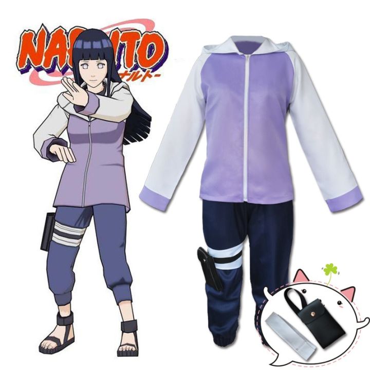 HOT Naruto cos suit Shippuden cos Hyuga Hinata cosplay cosplay