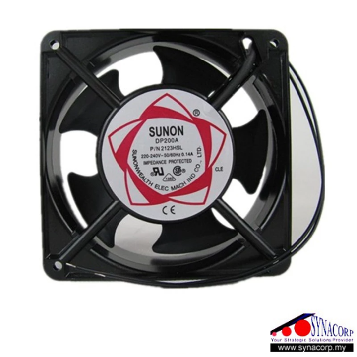 AC Fan Axial Silent Cooling Chassis Rack Fan Ball Bearing 12038 ...