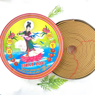10 Hộp Nhang Vòng 3 Ngày Bột Gỗ Tự Nhiên 4nén/ hộp