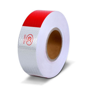 30meters/Pc Stiker Reflektor Dishub UJI KIR Sticker Reflector Truk 3m Merah Putih
