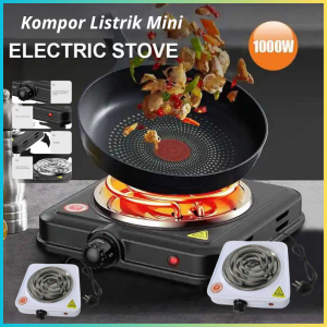 TERLARIS PENGIRIMAN CEPAT COD STARLUX Kompor Listrik Mini Electric Cooking Stove 1000W/KOMPOR LISTRIK serbaguna yang keluar api panci portable terbaik waat kecil murah canggih/kompor potable mini tanam minimalis/kompor mini rumah camping super bagus 1 set