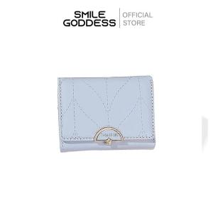 Smile Goddess Dompet Wanita Dompet Wanita Kecil Gaya Baru Dompet Lipat Wanita Import Dompet Lucu D236