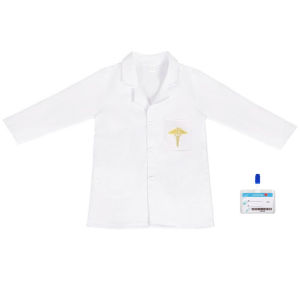 Doctor Career Costume For Kids Girl/Boy Halloween Cosplay Surgeon Outfit Children Party Dress Up