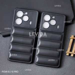 Tecno Pova 6 Tecno Pova 6 Pro Case Bantal Case Pillow Black softcase Tecno Pova 6 Tecno Pova 6 Pro
