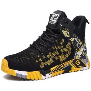 Safety shoes steel-toed shoes mens puncture-resistant and breathable safety shoes indestructible safety shoes