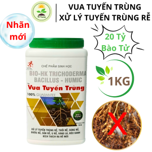 Vua Tuyến Trùng Giúp Kích Thích Ra Rễ Mới Xử Lý Tuyến Trùng Rễ Thối Rễ Sưng Rễ Bưới Rễ Sần Rễ U Rễ (hủ 1kg)