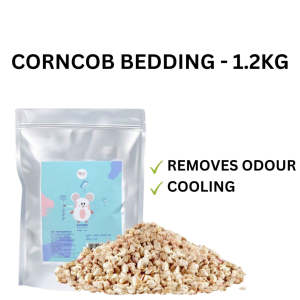 Yee Corn Cob Bedding Litter for Hamster Dust Free Cooling Natural Edible Ingredients