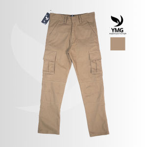 Celana Cargo Pants Panjang - Cotton Twill YMG