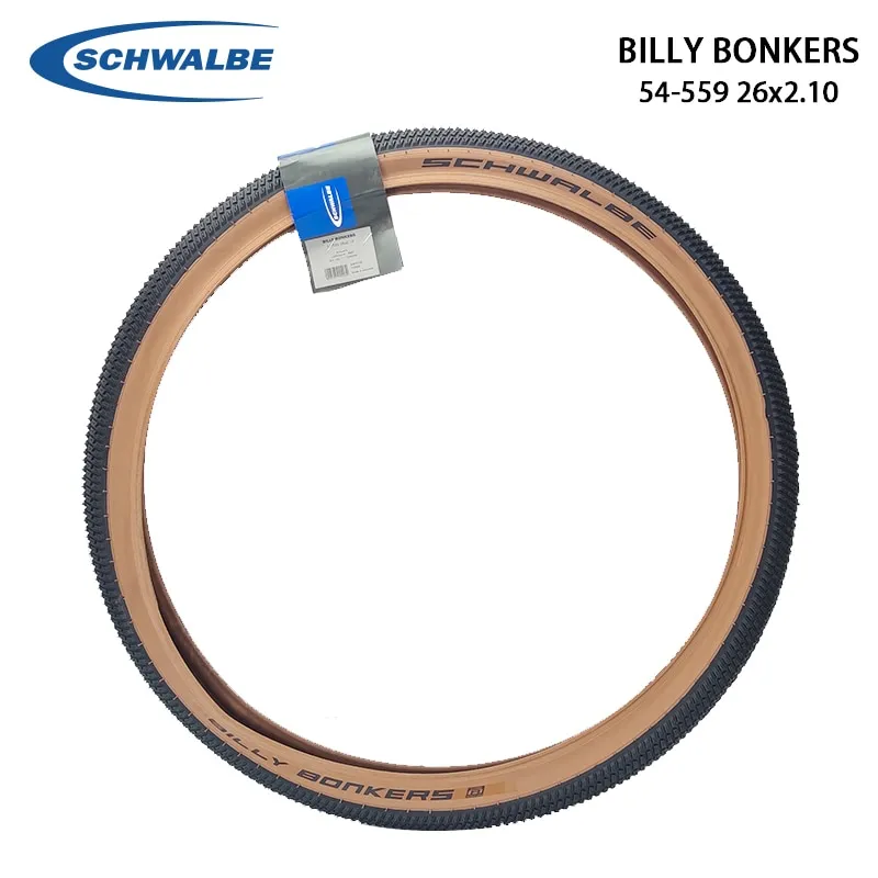 SCHWALBE BILLY BONKERS 26x2.10 Bike Tire 26x2.25 Steel Wire Tire