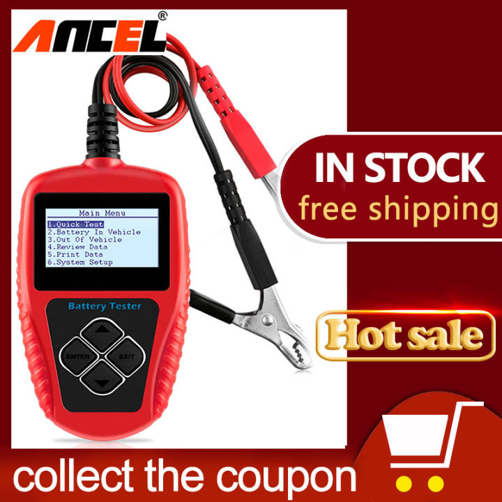 Ancel BA101 Car 12V Volts Battery Tester Analyzer Digita 1002000CCA 30
