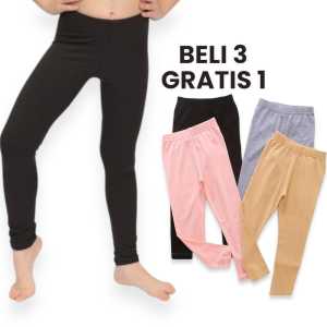 PAKET LEGGING ANAK BELI 3 GRATIS 1 / LEGGING PANJANG ANAK PEREMPUAN / LEJING ANAK / LEGGING MURAH