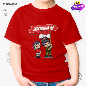 KAOS KEMERDEKAAN RI KE-80 KAOS 17 AGUSTUS ANAK USIA 3-14 TAHUN