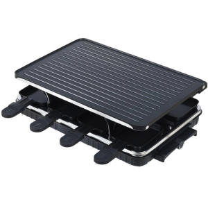 Viocky Family-Friendly Electric Grill with Reversible Plate Tabletop BBQ Solution for Indoor Parties Gatherings Dining