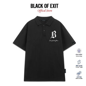 Áo thun polo MONSTER X STREET Chữ B phông tay lỡ nam nữ form rộng Local Brand