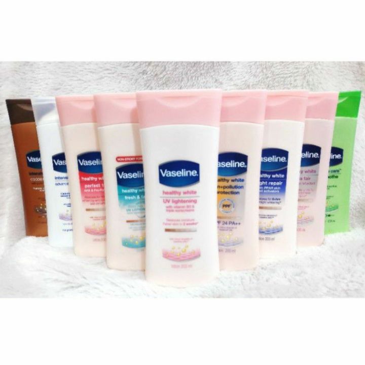 Vaseline hand body lotion