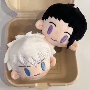 Anime Jujustu Kaisens Plush Pendant Keychain Gojo Satoru School Bag Backpack Geto Suguru Cute Jewelry Kid Christmas Gift