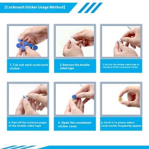 LAL dán thiết bị diệt gián hiệu quả bẫy dính dễ sử dụng để kiểm soát dịch hại tại nhà