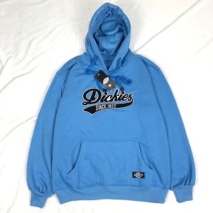 Sweater Hoddie Pull Tag Bordir Dickies Premium Best Seller-Sweater Hoodie Pria Wanita Biru Lazio Size M-XXL Paling Viral
