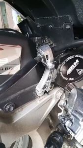 CNC Aluminum Alloy Gorilla Bent Brake Hose Bracket Universal Motorcycle Brake Hose Holder