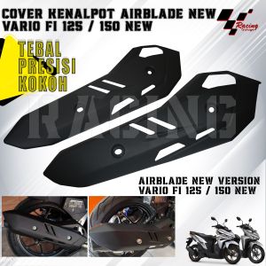COVER TUTUP TAMENG KNALPOT AIRBLADE NEW VARIO 125 150 ABS CBS PCX CBU AIR BLADE MUFFLER HONDA PNP