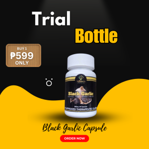 Black Garlic Capsule – Boost Immunity Heart Health Natural Antioxidant & Energy Support