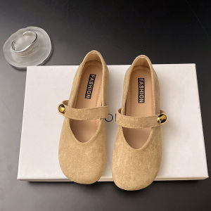 2025 Spring/Summer New WomenS Flat Shoes New Vintage Artistic Style Loafers Slip-On Shoes