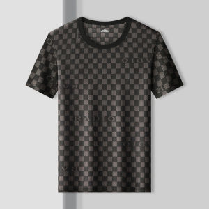 Ielgy Ngắn Vải Viscose tay áo phông nam nhanh khô in hợp thời trang