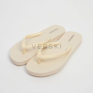 VERSKI Rachel Sandal Wanita Sendal Slop Wanita Slipper Rumah Sandal Slip-On Sendal Rumah Sandal Rumah Anti Slip Sendal Jelly