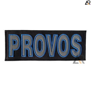 LOGO BORDIR PROVOS | PATCH Bordiran Komputer | HIGH QUALITY / bordir timbul / bisa COD