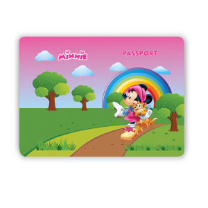 Cover Passport Mickey Minnie Mouse Sampul Buku Paspor Case Holder Document Travelling Organizer