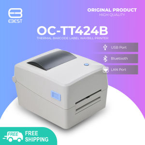 Waybill Printer A6 Officom OC-TT424B Thermal Waybill Printer USB Bluetooth Portable Printer for Waybill Stickers Barcode