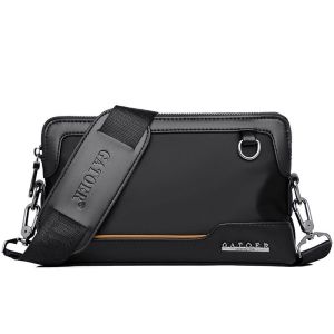 Men Messenger Bag Premium Waterproof Oxford Textile Shoulder Bag Travel Bag