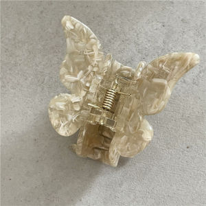 Acetate Butterfly Hair Clip / Lovely Fairy Butterfly Claw Clip / Colourful Marble Hair Claw / Korean Hair Accessories