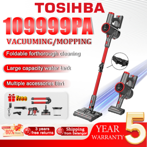 🌟Five-year warranty🌟109999Pa super suction smart nine-in-one cordless vacuum cleaner foldable no-dead-angle suction and mopping integrated vacuum cleaner