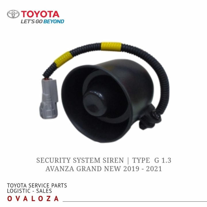 Toyota Avanza Grand New | Siren Alarm | Toa Alarm | Lazada Indonesia