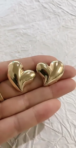 Simple Bowknot Heart Stripe Charm Earrings Elegant Piercing Earrings Fashion Vintage Earrings for Women Girls