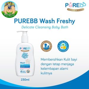 PURE BB Wash | Sabun Mandi Bayi Pure Baby | Baby Top to Toe Wash Purebaby Bath Care