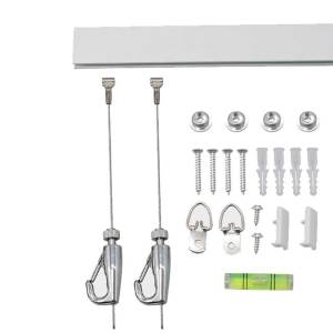 Picture Hanging Kit Hooks System 2 Pcs