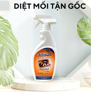 Chai Xịt Diệt Mối Mọt THÁI LAN GECKO 500ml Diệt Mối Cửa Gỗ Sàn Gỗ Tủ Quần Áo Tủ Bếp Tường Trần Nhà