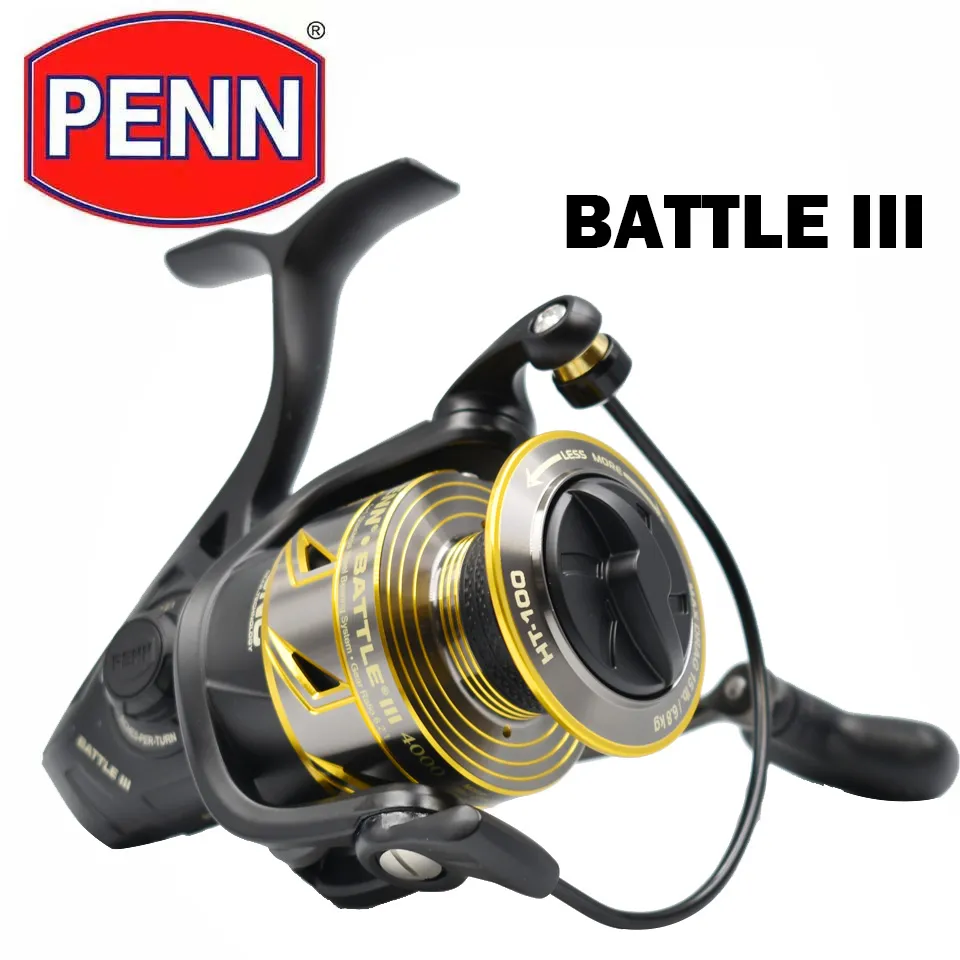 NEW PENN BATTLE 3 Spinning reel 3000-8000 Fishing Reel 5+1 BB With